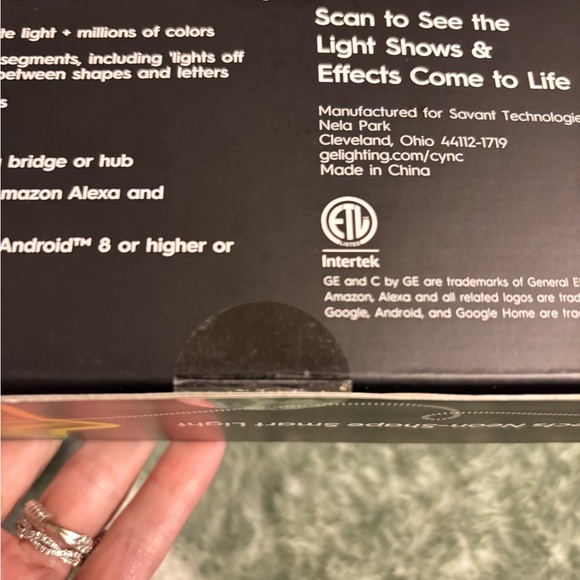 Cync Neon-Shape Smart Light - Multicolor - Picture 3 of 5